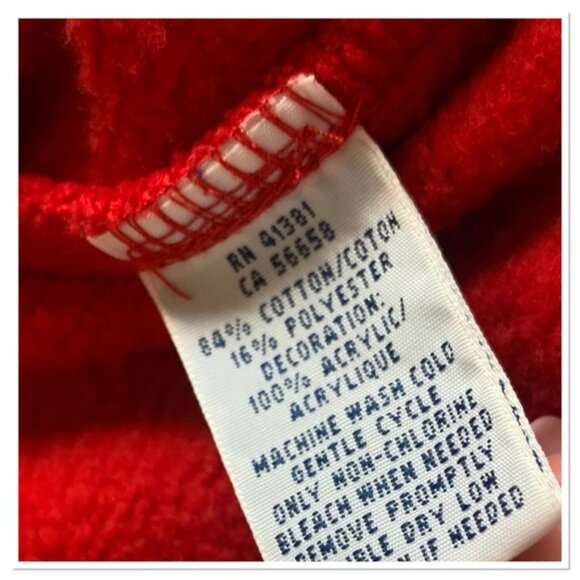 Polo Ralph Lauren Varsity Jacket Indian Chief New York Red Cream Size Large - Picture 16 of 16